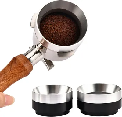 Obrázek produktu pro INF Distributor kávy a kroužek pro dávkování tamperů, sada 2 kusů S