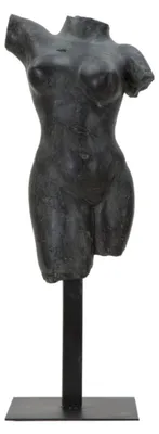 Zdjęcie produktu dla o Ferretti Rzeźba Muzeum Kobieta 19x17x50 cm czarny