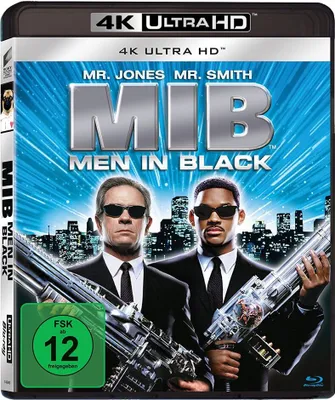 Produktbild von PLAION 1132004, Film, Blu-ray, Niemiecki, Angielski, Francuska, Hiszpański, Czeska, 98 min, Men in Black, Science Fiction