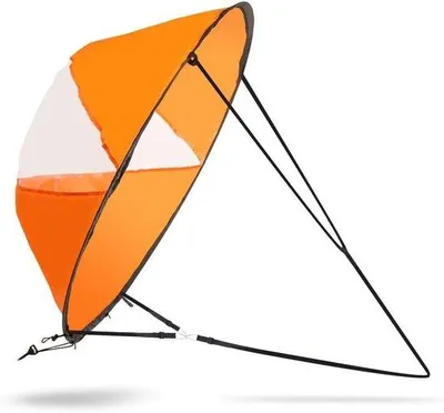 Immagine prodotto di Kit per kayak a vela - Vela pieghevole Blauer per navigazione sottovento - 108 cm