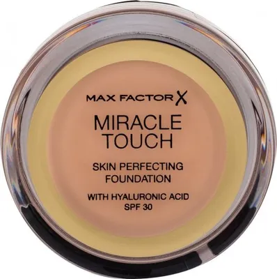 Obrázek produktu pro Max Factor Miracle Touch, Kompaktní skříň, Prášek, Univerzální, Proti zarudnutí, Hydratační, Lesklý, Vyhlazující, Tónování, Pearl Beige, Matný