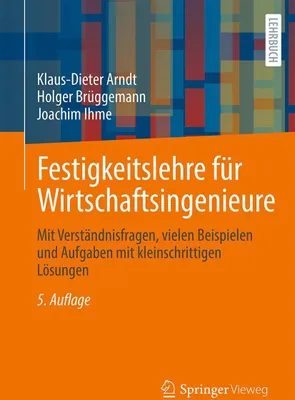 Produktbild von Festigkeitslehre für Wirtschaftsingenieure