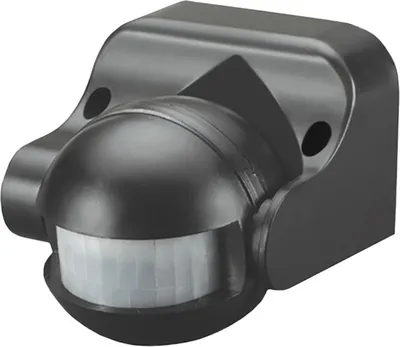 Obrázek produktu pro Pohybové čidlo 180° IP44 220V černé