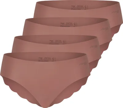 Produktbild von sloggi 4er Pack ZERO Microfibre 2.0 Hipster Kein Abzeichnen unter Kleidung für perfekten Look, Weiches Material für ganztägigen Komfort, Modischer Schnitt mit charakteristischer Bogenkante