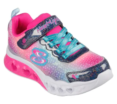 Obrázek produktu pro Dívčí tenisky Skechers FLUTTER HEART LIGHTS SIMPLY LOVE modré, velikost 27,5 (302315L)