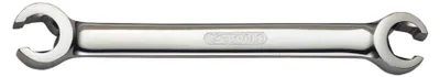 Image de KS Tools CHROME+ clé polygonale double, 6x8mm, ouverte + coudée, 518.0511