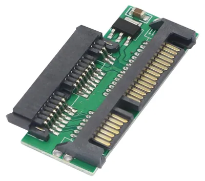 1,8" Micro SATA auf 2,5" SATA Adapterkarte für SSD