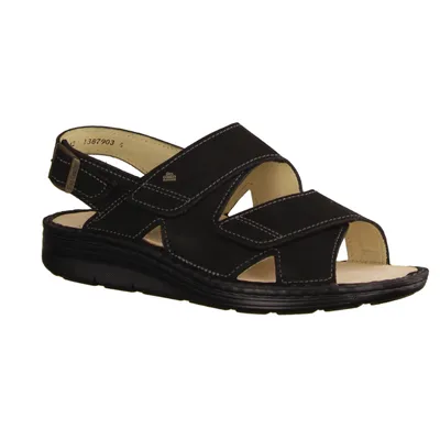 Obrázek produktu pro Finn Comfort Soria pánský sandál, kůže, černý, NEW - Pánská obuv sandál / mula, černý, kůže (nuri)