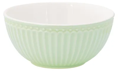 Produktbild von Greengate Alice Müslischale pale green 14 cm