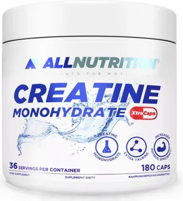 Produktbild von Allnutrition Creatine Monohydrate 1250 Xtracaps 180caps
