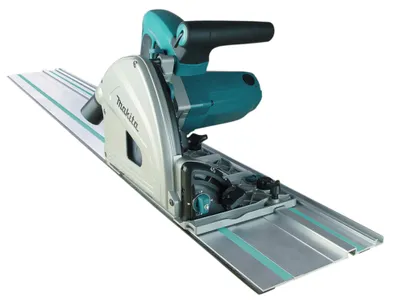 Produktbild von Makita Tauchsäge SP6000J1 mit Führungsschiene und MAKPAC