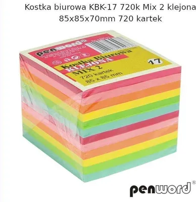 Immagine prodotto di Cubo per ufficio 85x85x70mm 720K