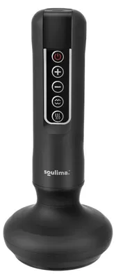 Obrázek produktu pro Soulima 27593 Elektrická masážní baňka proti celulitidě 8 W, černá