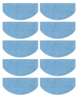 10er Set Mikrofasertücher für Roboterstaubsauger, Wischpads