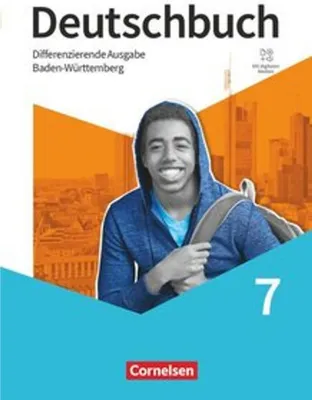 Obrázok produktu pre Deutschbuch 7. Schuljahr - Differenzierende Ausgabe Baden-Württemberg 2024 - Schulbuch
