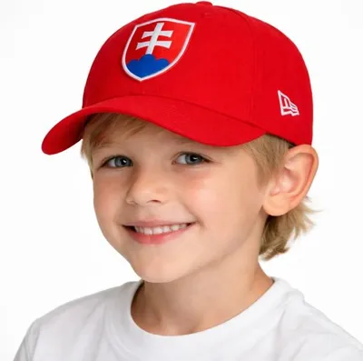 Obrázek produktu pro Kšiltovka Kids NEW ERA 9Forty Kids Core Slovak Republic Scarlet Cap - Youth