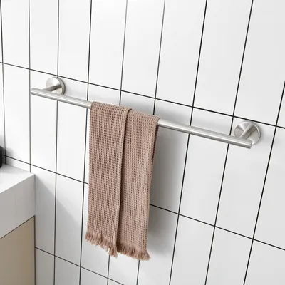 Produktbild von Wieszak na ręczniki ze stali nierdzewnej 60 cm 2 sposoby montażu wieszaki na ręczniki szczotkowane
