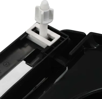 Produktbild von vidaXL Toilettensitz mit Absenkautomatik und Quick-Release Schwarz