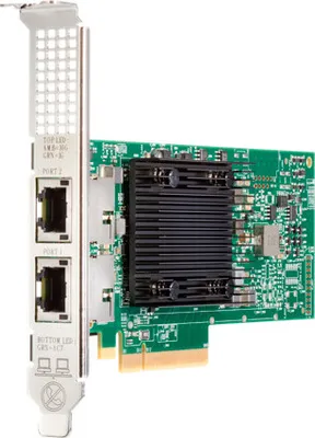 Obrázek produktu pro HPE Broadcom BCM57416 Ethernet 10Gb 2-port BASE-T Adapter for, Interní, Kabel, PCI Express, Ethernet, 10 Mbit/s