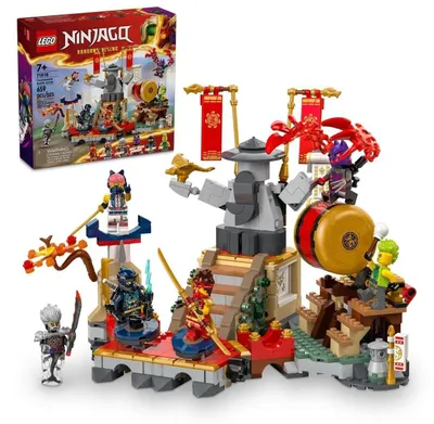 Obrázek produktu pro LEGO NINJAGO Turnajová bitevní aréna, Sada na stavění, 7 rok/roky, Plast, 659 kusů, 860 g