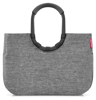 Produktbild von Reisenthel loopshopper L, Beutel, Grau, Aluminium, Polyester, Einfarbig, 25 l, 460 mm