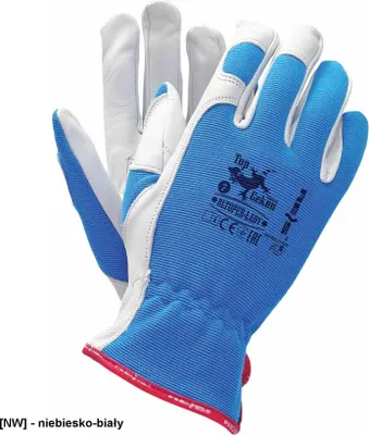 Productafbeelding van RLTOPER-LADY - Beschermende handschoenen gemaakt van hoogwaardig geitenleer - maat 5-9