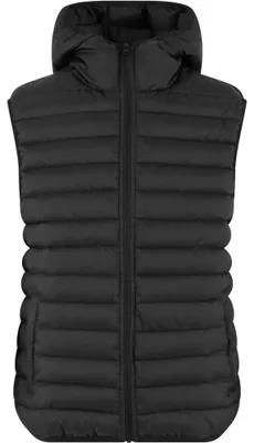 Zdjęcie produktu dla Kamizelka Urban Classics Basic Light Weigh z kapturem czarna - XL