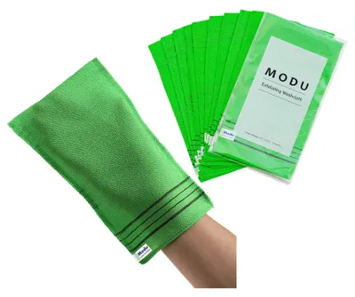 Produktbild von Modu Koreanischer Peeling-Handschuh, Waschlappen, 9,1 x 15,2 cm, asiatisches Ita
