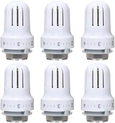 Produktbild von Thermostatkopf Heizkörperventil für Gewinde M30x1.5(6) | Thermostat Heizung, Thermostat-Kopf Ersatzkopf Heizungsthermostat Heizkörperthermostat für Zuhause Büro