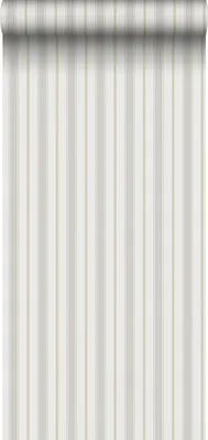 Produktbild von Sanders & Sanders Tapete Streifen Grau und Beige 53 cm x 10.05 m