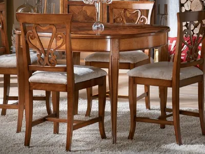 Produktbild von Casa Padrino Luxus Biedermeier Massivholz Esstisch Braun Intarsien - Ovaler ausziehbarer Esszimmertisch - Biedermeier Esszimmer Möbel - Luxus Qualität -  Italy