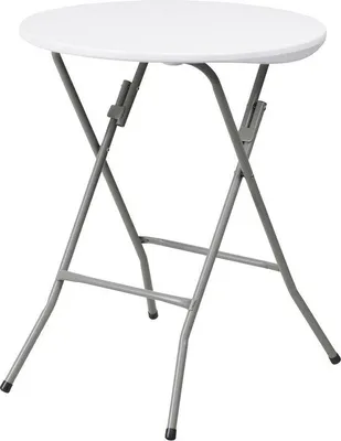 Productafbeelding van Famanu eettafel voor 4 personen - Waterbestendig en vuilafstotend - Wit - 61 x 61 x 74,6 cm