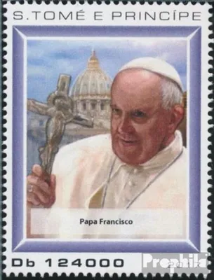 Produktbild von Briefmarken Sao Tome e Principe 2017 Mi 7402 (kompl. Ausgabe) postfrisch Papst Franziskus