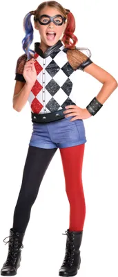 Produktbild von Superhero Harley Quinn Kindergröße: 116