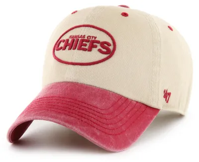 Produktbild von '47 Brand Cap NFL Kansas City Chiefs BREAKING TRAIL Clean Up Natural