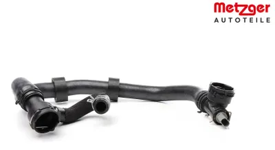 Image de Tuyau de radiateur en bas à droite, du radiateur à la pompe à eau METZGER pour VW GOLF, entre autres