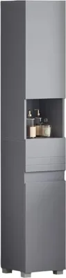 Produktbild von Badezimmerschrank 30 x 30 x 170 cm – Aufbewahrungsschrank – platzsparend