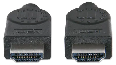 Obrázok produktu pre Manhattan 323192, 1 m, Typ HDMI (štandard), Typ HDMI (štandard), 3D kompatibilita, 10,2 Gbit/s, Čierna