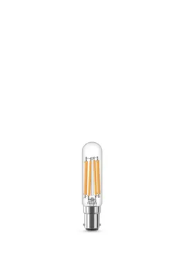 Produktbild von Philips LED Classic 60W T20L B15 WW CL ND SRT LED-Lampe, Sockel B15, 6,5 Watt, Warmweiß, 2700 K,