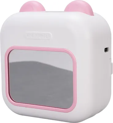 Obrázok produktu pre Vrecková miniatúrna tlačiareň, 7 farieb, dýchajúce svetlo, termálna, prenosná, pripojenie Bluetooth, bez atramentu