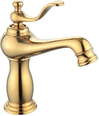 Image de Mélangeur de lavabo Vela, or (744500-50)