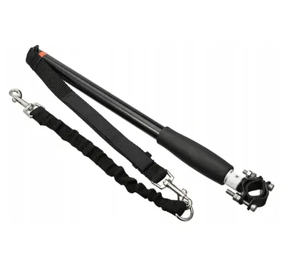 Produktbild von Nuxie 1737 Hunde-Fahrradleinen-Set schwarz