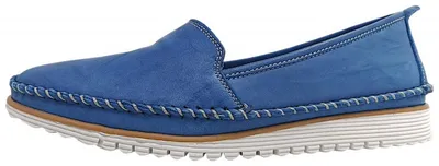 Image de Andrea Conti - Chaussures pour femmes - Mocassins - Confortables - Bleus - Décontractés