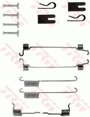 Produktbild von Trw Zubehörsatz, Bremsbacken Hinterachse SFK306