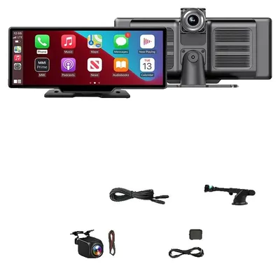 Obrázek produktu pro Auto DVR, rozlišení 4K, záznam dvěma objektivy, kamera T80D-6M + GPS, bez b