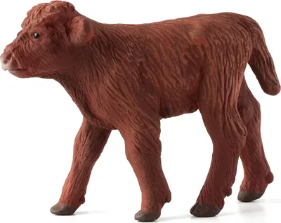 Obrázok produktu pre Mojo Fun Highland Calf, 3 rok / roky, FARMLAND, Hnedá, Polyvinylchlorid (PVC)