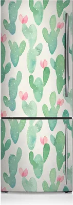Produktbild von Dekoration Kühlschrank Aufkleber Magnete Küche Kühlschrankmagnete 60x205 cm - Kaktusplätze