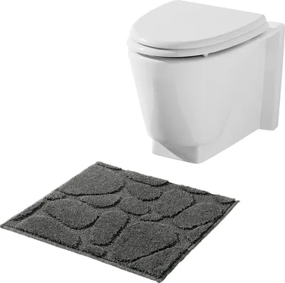 Produktbild von REDBEST WC-Vorlage Jacox" anthrazit 50x50 cm"