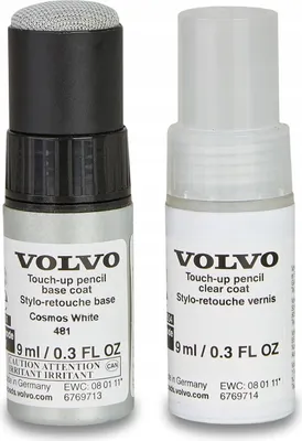Immagine prodotto di Nuovo: penna per ritocchi Volvo CosmosWhite 481, originale, da rivenditore autorizzato