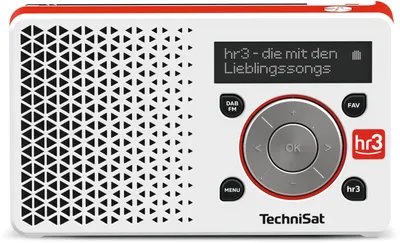 Immagine prodotto di TechniSat DIGITRADIO 1 hr3 Edition | Radio DAB+ e FM con batteria ricaricabile
